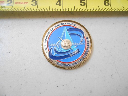 RARE DCMA AIR FORCE DEFENSE CONTRACT USAF CID IT MILITARY CHALLENGE COIN - Picture 2 of 4
