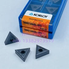 TNMG160408-VP2 PC8110 Korloy Carbide Inserts TNMG332 Turning Insert 100PCS