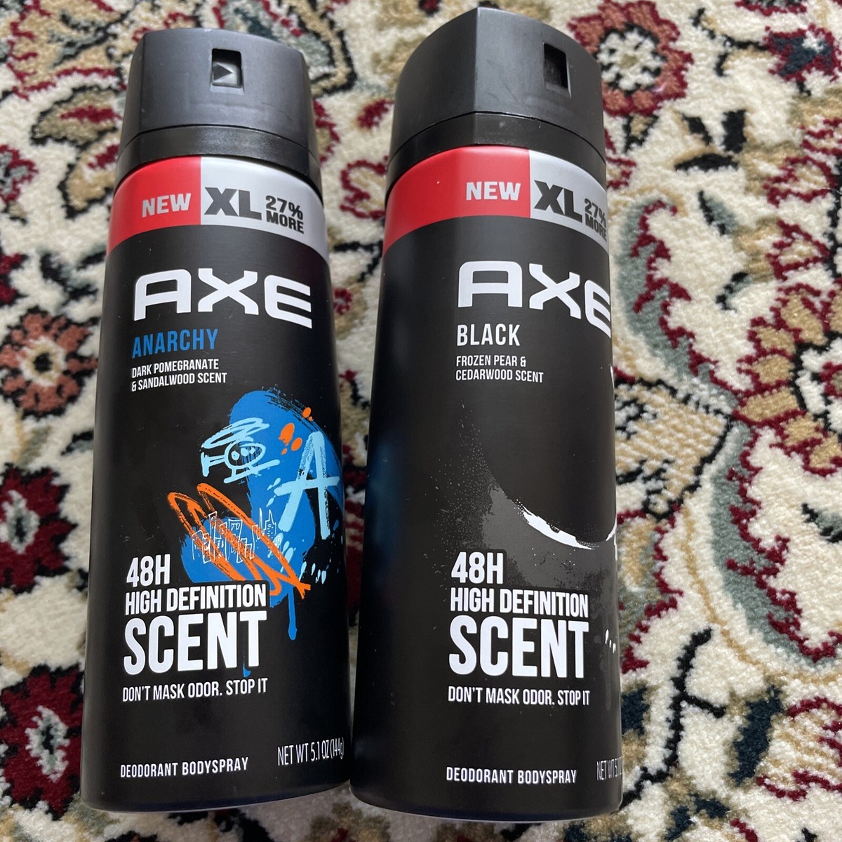 AXE Anarchy BlackDeodorant Body Spray oz (144 g) Both