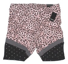New Torrid Leopard Stars Activewear Bike Stretch Shorts Womens Size 1X