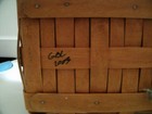 Longaberger Basket-Canning Style-Longaberger Guarntee/Authenticity Document. — photo 7