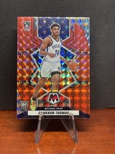 2021-22 Mosaic Basketball National Pride FOTL Red Prizm Cameron Thomas Nets 🔥🏀