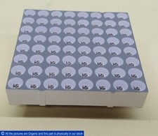 8x8 LED 1.85 Inch Dot-Matrix Display CSM88198SG UT2 Semiconductor lot of 10