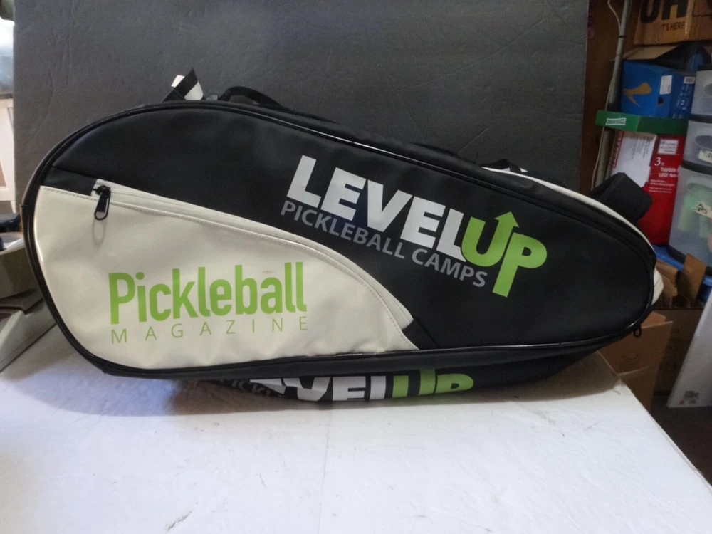 Pickleball Backpack Duffle Multizip Bag Magazine Level Up Pickleball Camps