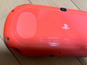 Sony PS Vita PCH-2000 ZA24 Neon Orange Wi-Fi Console Unused Rare Japan