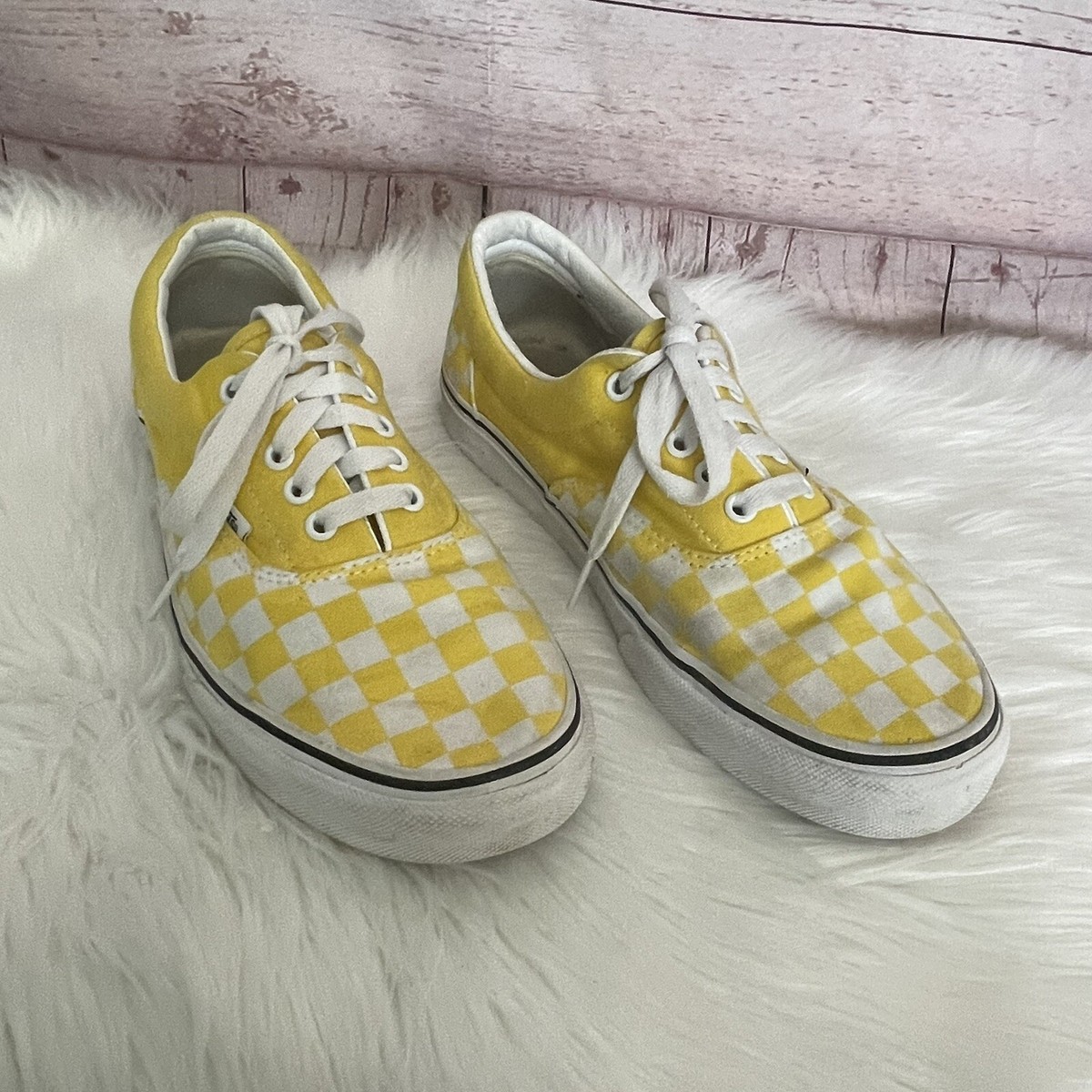 Sneaker Checkered Yellow Vans Mens Yellow Checkered Vans 2025