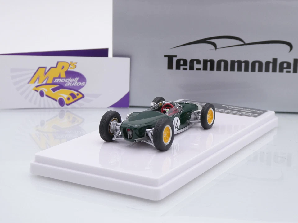 Tecnomodel TM43-15E # Lotus 18 Formel 1 GP 1960 Portugal " Jim Clark " 1:43 NEU - Bild 3 von 4