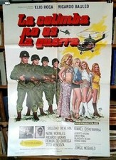 Póster original de la película Jorge Mobaied - La colimba no es la guerra - Afiche Cine
