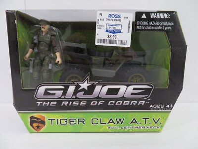 GI Joe Rise of Cobra Tiger Claw A.T.V. w/Leatherneck Ross 2011 (#93442)