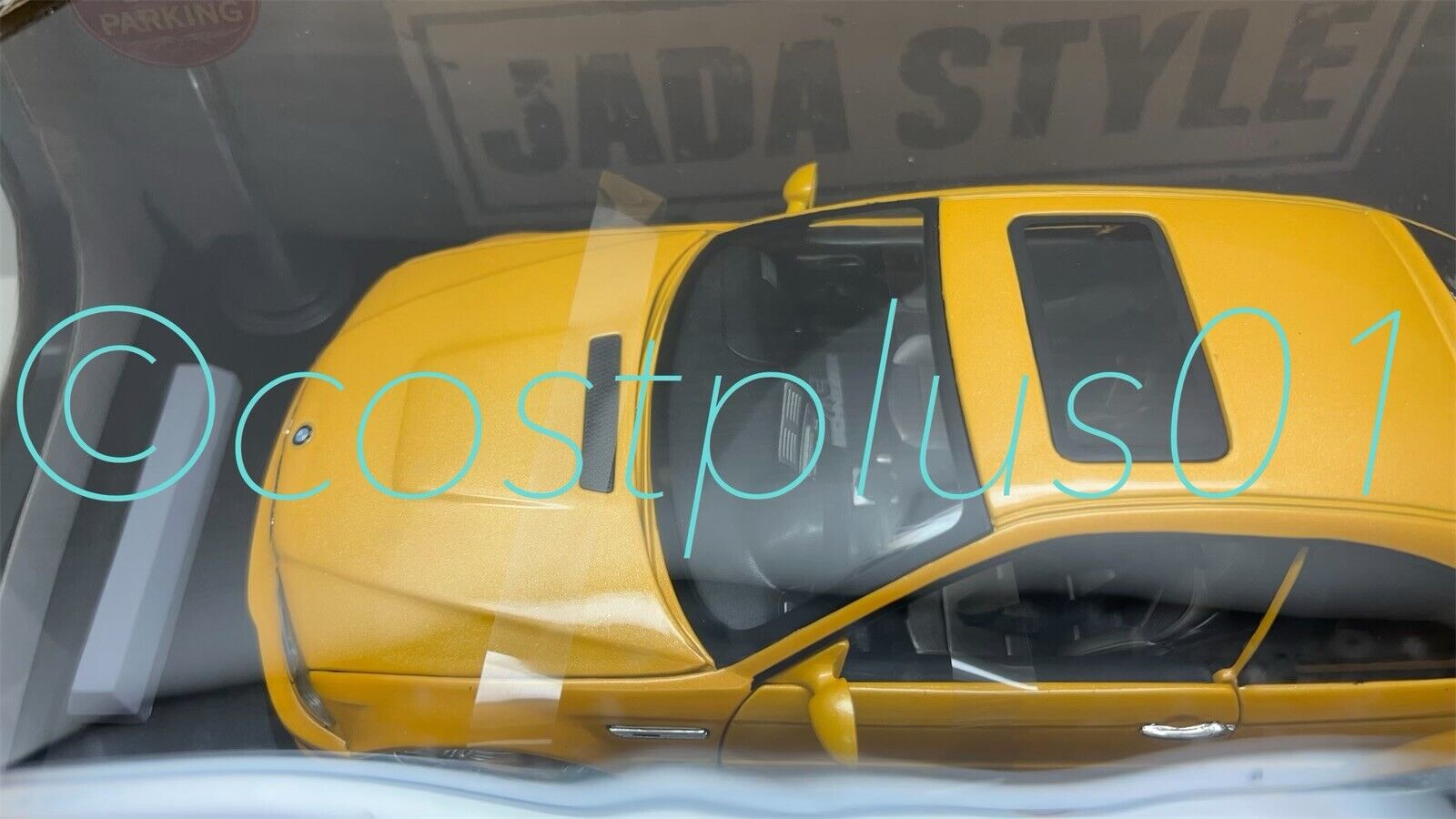 2005 Jada Toys DUB CITY Euro-Spec BMW AC Schnitzer S3 1:24 Yellow Die Cast  NEW