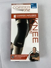 Copper Fit - Copper Infused Compression Garments, Knee Sleeve, Size XL