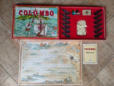 COLOMBO Gesellschaftsspiel EG Spieleverlag Christoph Kolumbus Vintage 1991