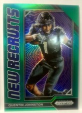 Quentin Johnston - 2023 Prizm Draft Picks, New Recruits Green - #NR-6 - TCU
