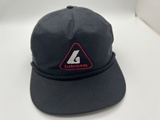 Vintage 90s Trucker Hat LUBCHEM LUBRICANTS Spring TX petroleum Baseball Cap