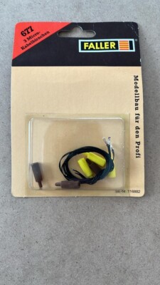 677 Faller Micro- Kabelbirne 180671 Klar 16 V/ 35 mA - OVP #K2