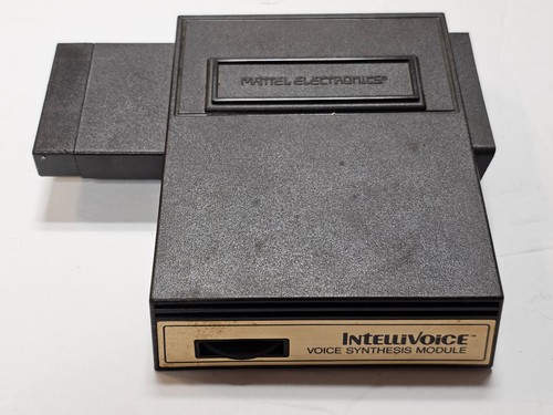 INTELLIVISION Intellivoice Voice Synthesis Module 3300 Adapter WORKING ...
