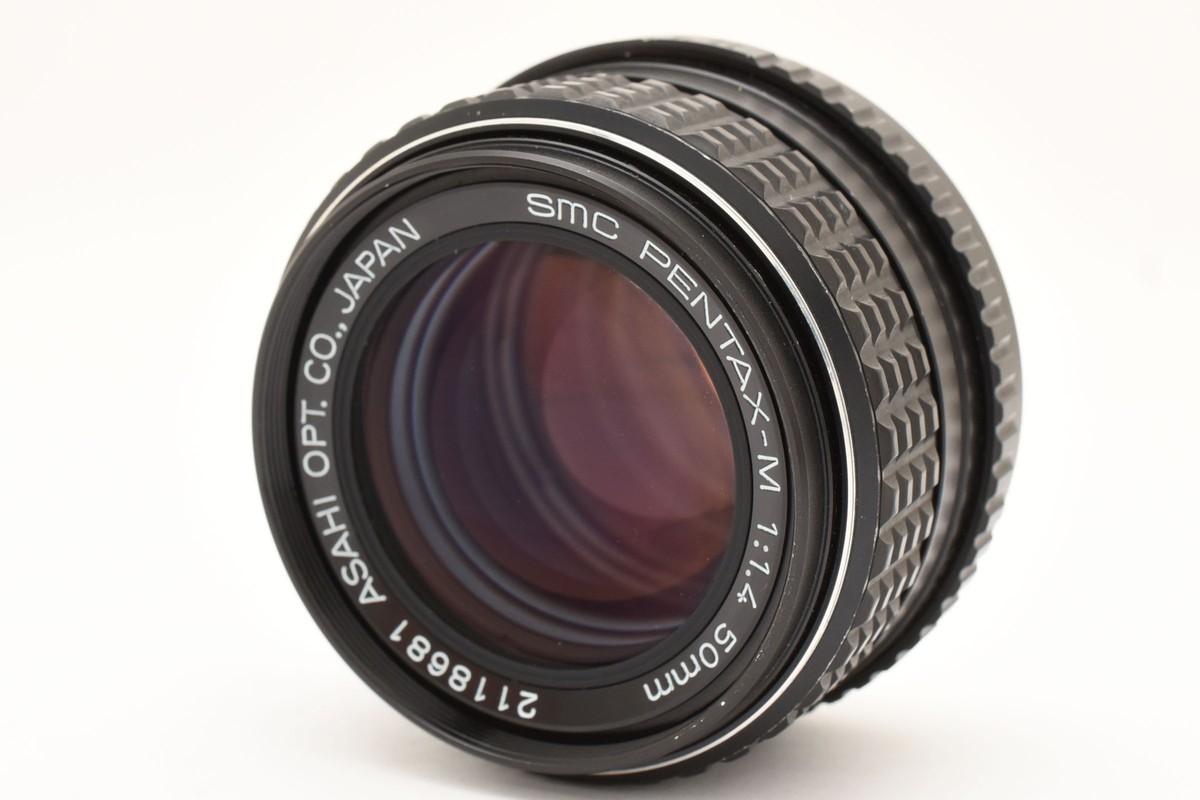 MINT ] Asahi SMC Pentax-M 50mm f/1.4 K mount Lens From JAPAN