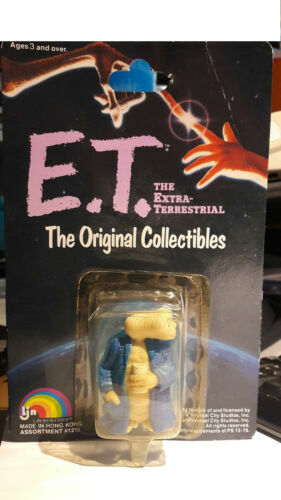 E.T figurine plastique rétro - LJN - neuve en boîte - petit prix