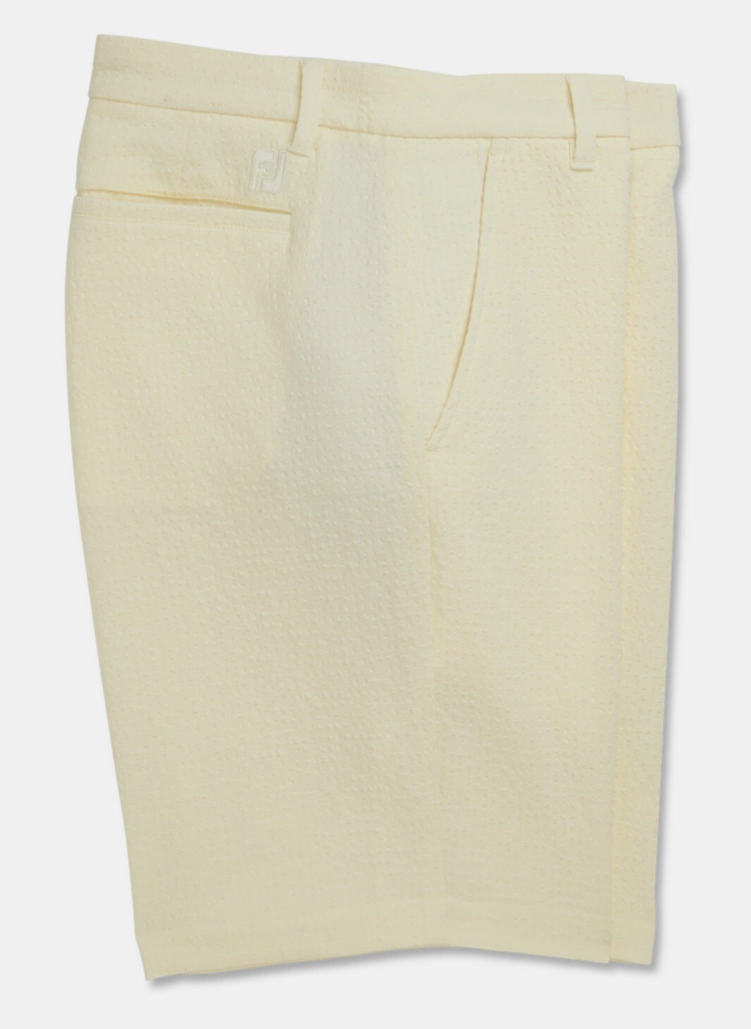 Shorts Performance Seersucker 34 X 10 Yellow Nwt Msrp $95