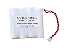 10 PCS A28110 HTL-11 DL-12 Saflok Hotel Door Lock Battery Replacement