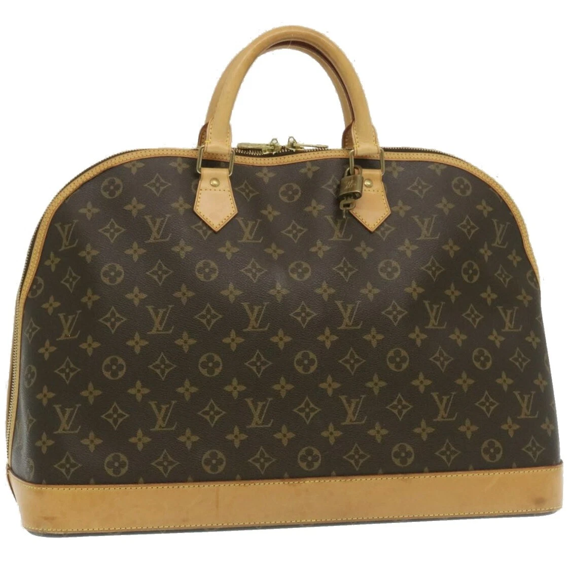 Louis Vuitton Louis Vuitton Alma Voyage MM Monogram Canvas Travel Bag