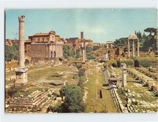 Postcard Roman Forum Rome Italy