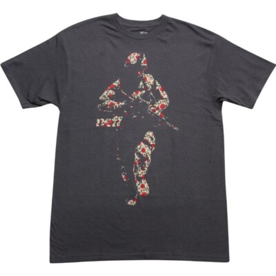 $22.00 Neff Militant Tee (charcoal) F13368CHR
