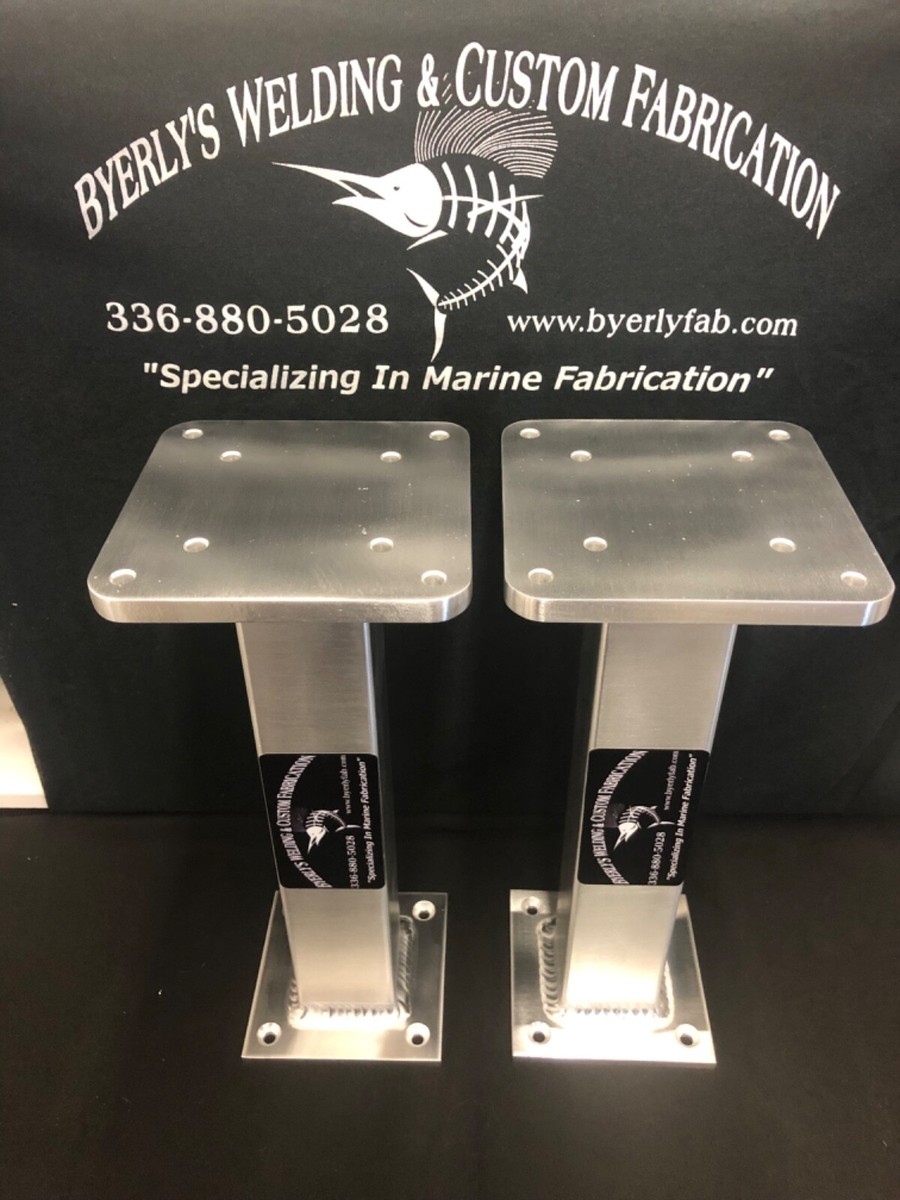 Pedestal Big Jon Downrigger Mounts Boat Cannon Downrigger Swivel