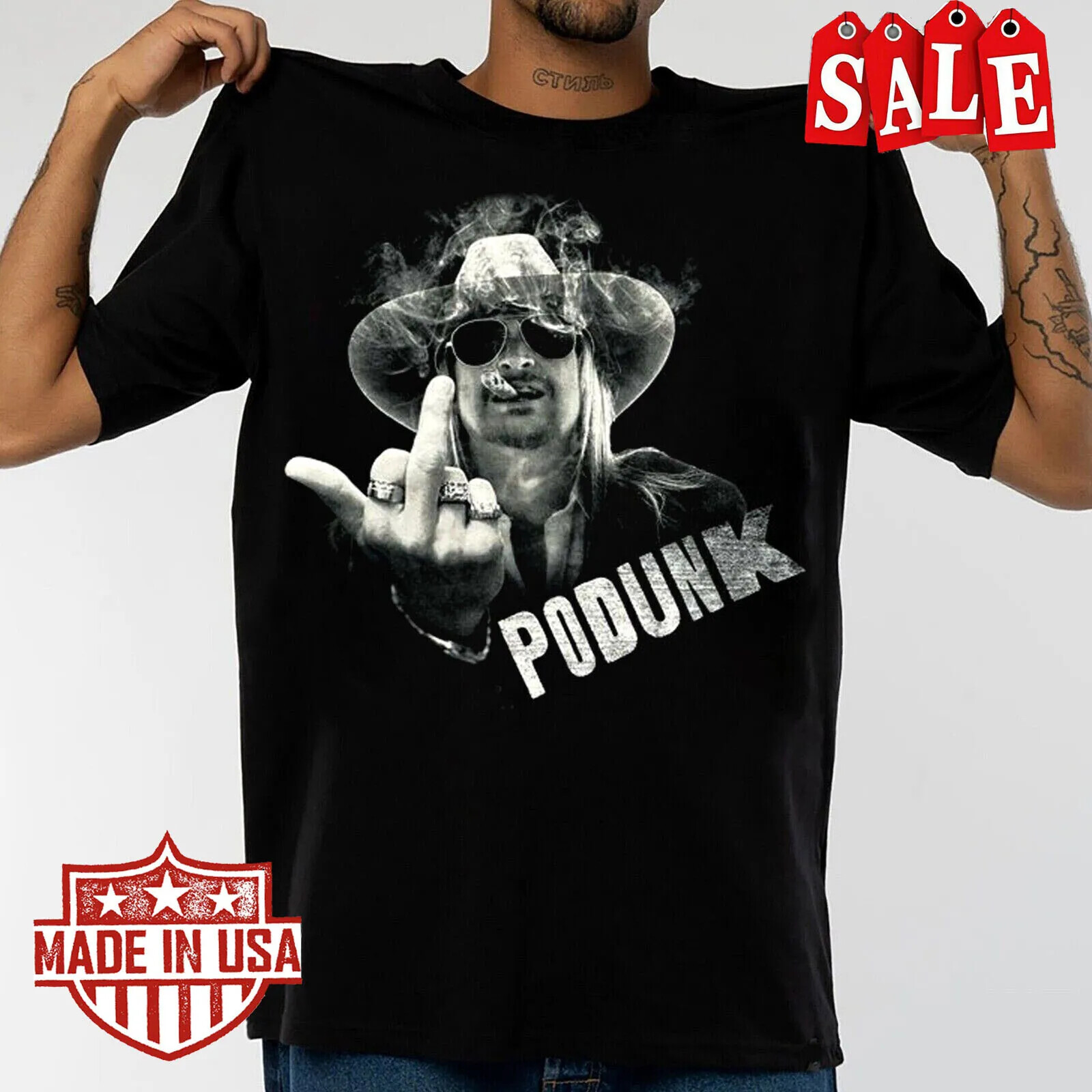 New Popular Kid Rock Podunk Shirt Gift Funny Unisex All Size Shirt eBay