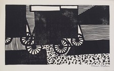 Hans Rahn 1905 - 1991 Linol- bzw. Holzschnitt 03 ohne Titel, signiert