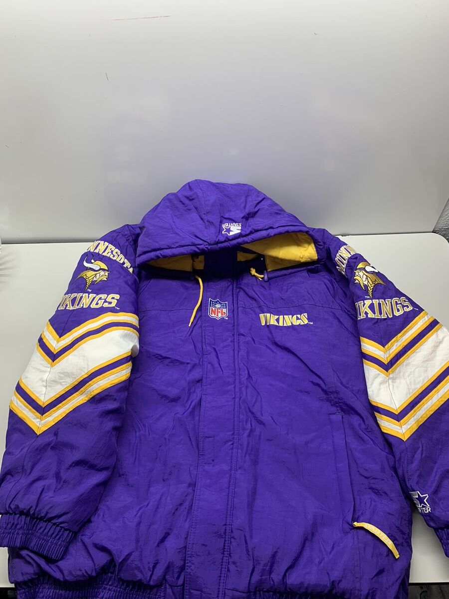 Vintage Minnesota Vikings NFL Pro Line Starter Jacket full Vintage Minnesota Vikings NFL Pro Line Starter Jacket full