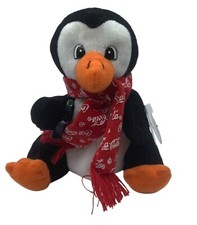 Vtg 1998 Coca Cola Bean Bag Penguin Plush Stuffed Animal 0172 6.5" Has Tag