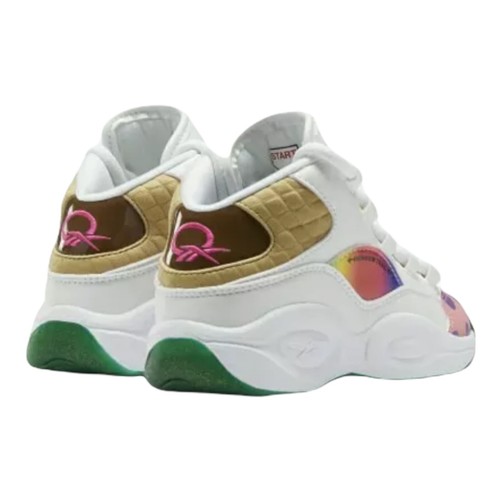 Youth Reebok Question Mid Candy Land Shoes Sneakers Allen Iverson GZ0081 Sz 6.5 - Picture 4 of 8