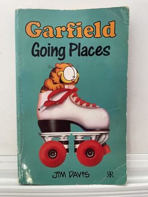 Vintage Garfield Going Places Comic Book by Jim Davis - 1990 UK Edition