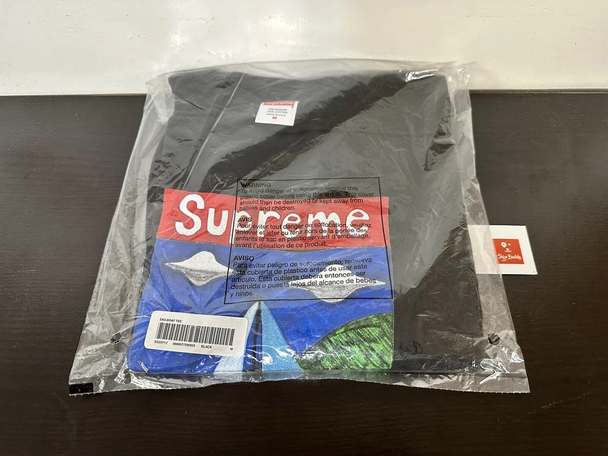 supreme Sailboat Tee black L