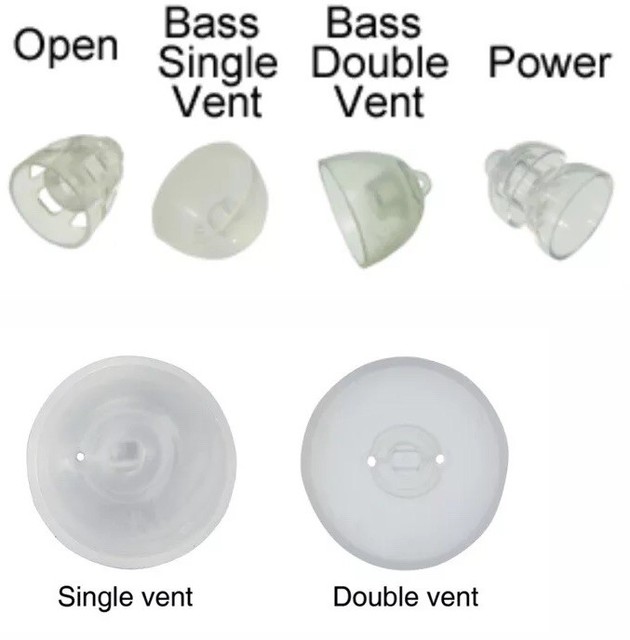 Starkey, & Audibel 5mm Open Hearing Aid Domes 10 Pack Ships from USA eBay