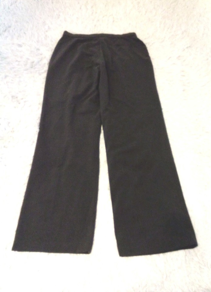 EUC WOMEN'S SIZE 10 AVERAGE HAGGAR DARK GRAY DRESS PANTS 30 INCH INSEAM