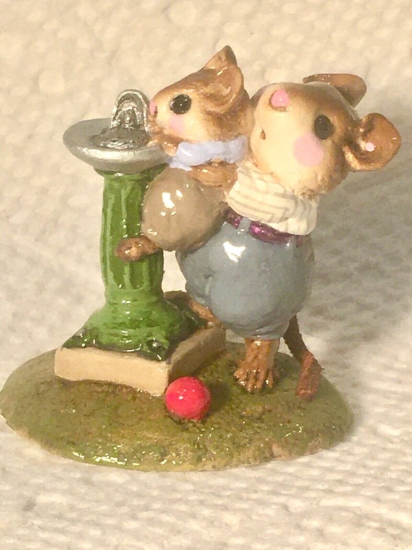 WEE FOREST FOLK  LITTLE SQUIRT NEW/ MINT WITH BOX