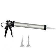 Sausage Caulking Gun, 20 oz Foil Pack and 10 oz Cartridge Convertible, 18:1 T...