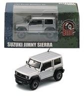 1/64 Suzuki Jimny JB74 2019 Silver LHD Diecast Minicar Model 64B0274
