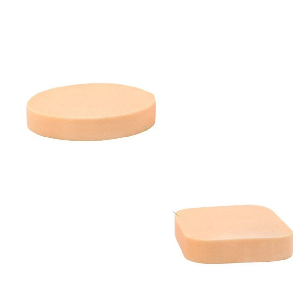 2 Pcs Press Powder Puff Makeup Sponges for Wet Foundation Facial Compact - Image 3 of 4