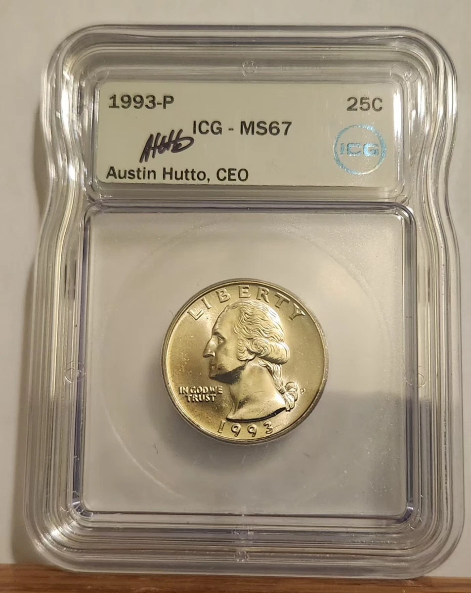 MS 67 Graded 1993 Washington Quarters (1932-1998) for sale | eBay