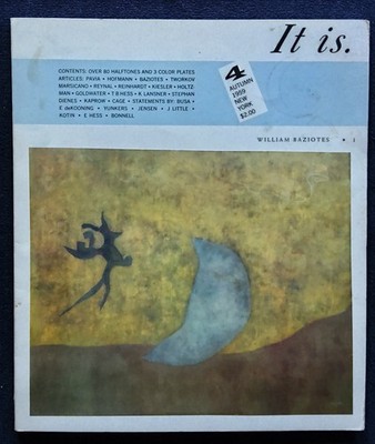 IT IS. A Magazine For Abstract Art Autumn 1959 #4, Baziotes, Rothko, Tworkov
