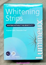 Lumineux Teeth Whitening Strips 42 Strips  21 Treatments - SEALED - EXP 12/26