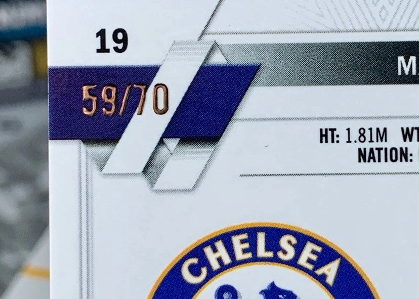 2022-23 Topps Chrome Sapphire Mason Mount Green 59/70 England Chelsea - Image 3 of 3