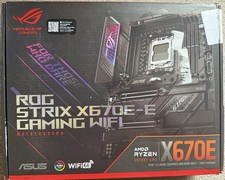 ASUS ROG Strix X670E-E Gaming WiFi AM5 ATX AMD Motherboard
