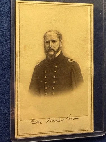 Civi War CDV Photo John A Winslow Captain USS Kearsarge Sank Alabama Ship