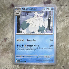 Pokémon Abomasnow 060/182 Silver Tempest Stage 1 150 HP Uncommon Holo English