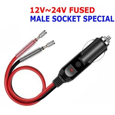car cigarette lighter socket ebay 12-24V Power Plug Car Cigarette Female Socket Connector Lighter DC