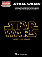 STAR WARS: HAL LEONARD RECORDER SONGBOOK By John Williams **BRAND NEW**